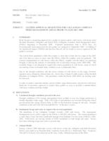 Callaghan emergency gather approval letter