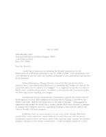 Bolstad request letter