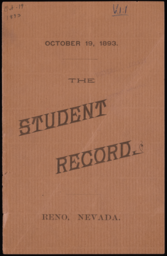 The Student Record, 1893-10-19