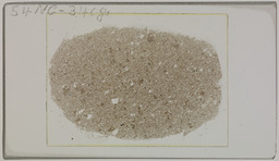 Thin section 54NC340g, welded tuff