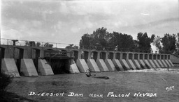 Diversion Dam near Fallon Nevada, Ham