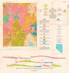 Geologic Map and Sections of the Mount Rose Quadrangle, Nevada