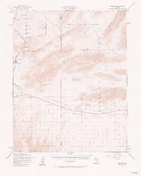 Mercury Quadrangle Nevada 15 minute series (topographic)