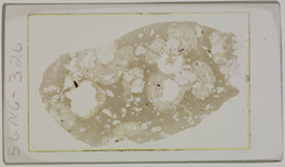 Thin section 56NC326, spherulitic rhyolite