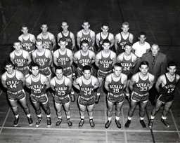 Varsity men's basketball team, University of Nevada, 1949