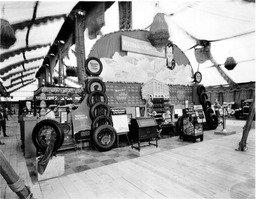 Western Auto Supply Co. exhibit, Transcontinental Highways Exposition, Reno, Nevada, 1927