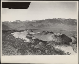 Aerial view of desert mountains with canyons, copy 2