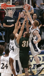 JaVale McGee and Curry Lynch, University of Nevada, 2006