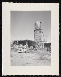 Water tower and wood shed, copy 1