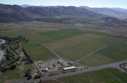 Aerial of main station field lab, 2003