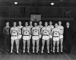 Men's basketball team, University of Nevada, 1934