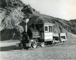 The Cortez Mines Railroad Porter Locomotive No. 1 at the Gold Strike Inn in Las Vegas