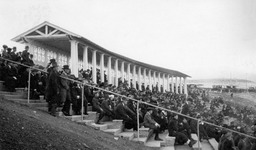 Mackay Athletic Field, Bleachers, 1920