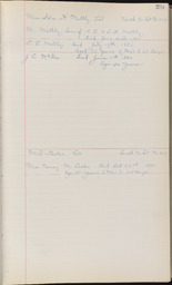Cemetery Record, page 209