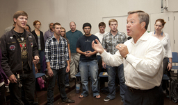 Faculty, Music Assistant Professor Paul Torkelson, Church Fine Arts Building, 2011