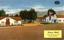 Farris Motel, Reno, Nevada, circa 1955
