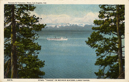 Steamer Tahoe in Nevada waters, Lake Tahoe