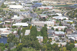 Aerial view of campus, 2003
