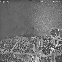 Tahoe City aerial view, looking South East, 1966