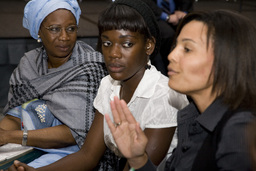 Speaker lecture, African women leaders visit UNR, 2009