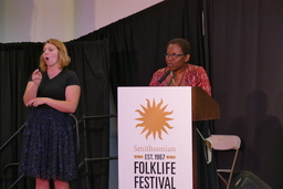Motley speech during Opening Ceremony of the Smithsonian Folklife Festival 2016