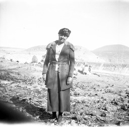 Woman at Pyramid Lake Dam