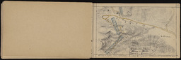 Sketchbook 1, page 32, "Wyandotte S.M. Co.'s Mines and Works, Tempiute, Nevada," plan of camp and works