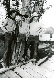 The 111s (one-elevens): Elmer Freel, Will James, and  Fred Conradt in Reno