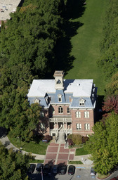 Aerial view of Morrill Hall, 2003