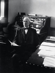 University President Joseph E. Stubbs, President's Office, 1910