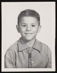 Daniel Church, age 7, son of Jean and David Church