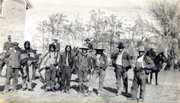 Group of Native American prisoners