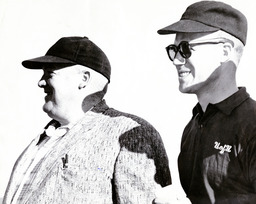 Glenn "Jake" Lawlor and Richard "Dick" Dankworth, University of Nevada, 1959