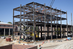 Davidson Mathematics and Science Center construction, 10/07/2008