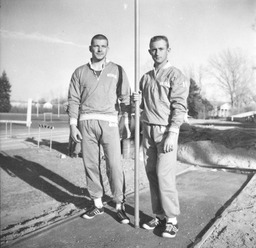 Pole vaulters, University of Nevada, circa 1958