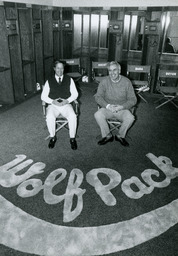 Chris Ault and Len Stevens, University of Nevada, circa 1990