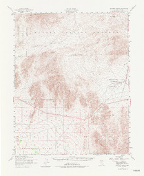 Specter Range Quadrangle Nevada - Nye Co. 15 Minute Series (topographic)