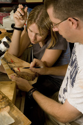 Geography Laboratory, Dendrochronology, Mackay Science Building, 2007