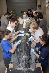 Engineering Students Concrete Canoe Competition, 2011