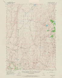 Idaho Canyon Quadrangle Nevada-Humboldt Co. 15 Minute Series (Topographic)