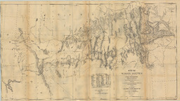 Map of Wagon Routes in Utah Territory