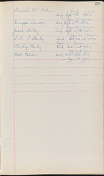 Cemetery Record, page 231