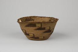 Decorative porcupine quill basket
