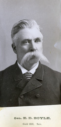 Senator E. D. Boyle, Gold Hill, Nevada