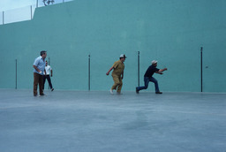 Basque playing pelota