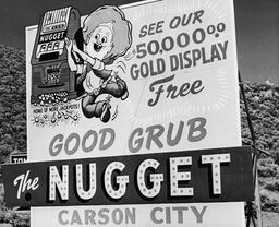 Billboard for the Carson Nugget