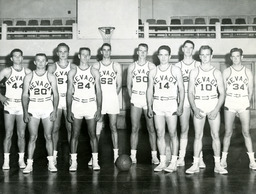 Men's basketball team, University of Nevada, circa 1958