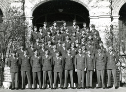 Air Force College Detachment Cadets Flying Group &quot;A&quot;, Lincoln Hall, ca. 1943