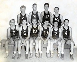 Men's freshman basketball team, University of Nevada, 1950