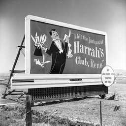 Harrah's Club billboard